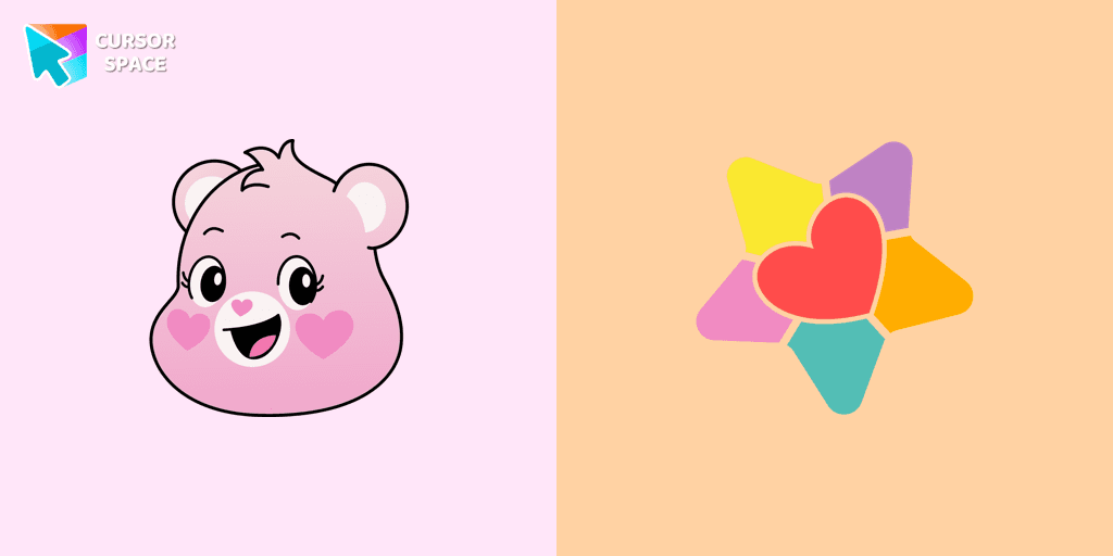 True Heart Bear cursor cursor pack
